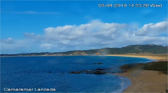 Nueva webcam en la Lanzada